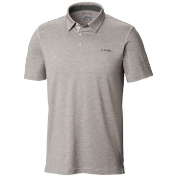 Columbia Tech Trail, Polo Grises Para Hombre | 902364-LCI